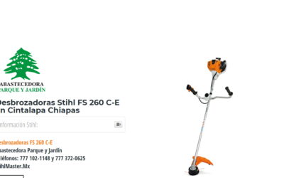Desbrozadoras Stihl FS 260 C-E en Cintalapa Chiapas