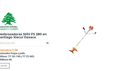 Desbrozadoras Stihl FS 280 en Santiago Xiacuí Oaxaca