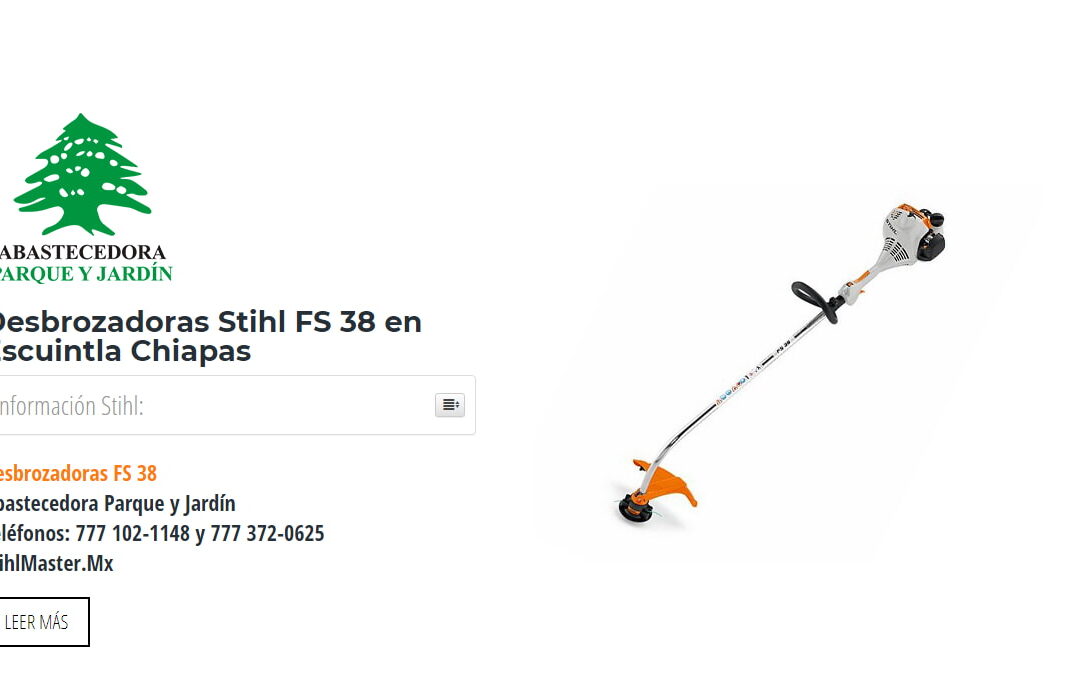 Desbrozadoras Stihl FS 38 en Escuintla Chiapas