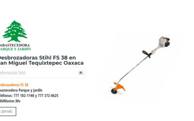 Desbrozadoras Stihl FS 38 en San Miguel Tequixtepec Oaxaca