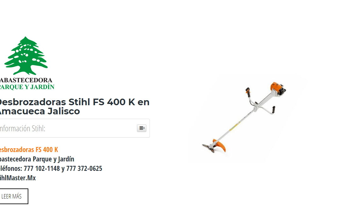 Desbrozadoras Stihl FS 400 K en Amacueca Jalisco