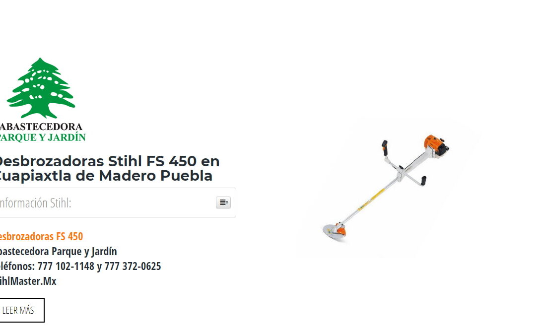 Desbrozadoras Stihl FS 450 en Cuapiaxtla de Madero Puebla
