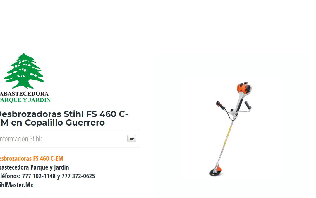Desbrozadoras Stihl FS 460 C-EM en Copalillo Guerrero
