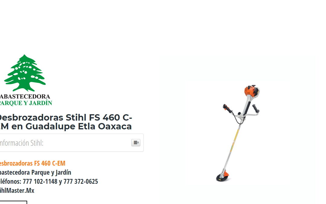 Desbrozadoras Stihl FS 460 C-EM en Guadalupe Etla Oaxaca