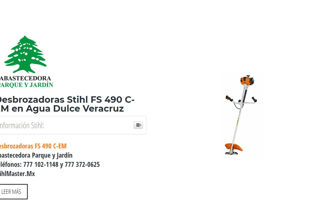 Desbrozadoras Stihl FS 490 C-EM en Agua Dulce Veracruz