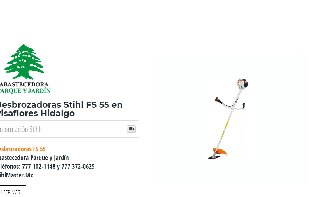 Desbrozadoras Stihl FS 55 en Pisaflores Hidalgo