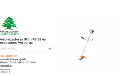 Desbrozadoras Stihl FS 55 en Texcatepec Veracruz