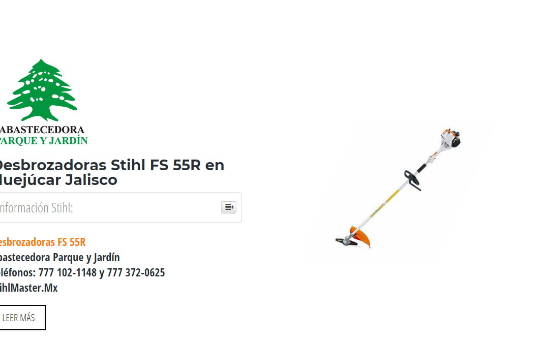 Desbrozadoras Stihl FS 55R en Huejúcar Jalisco