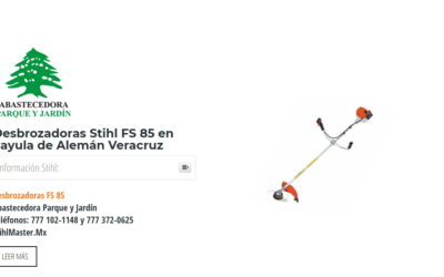 Desbrozadoras Stihl FS 85 en Sayula de Alemán Veracruz