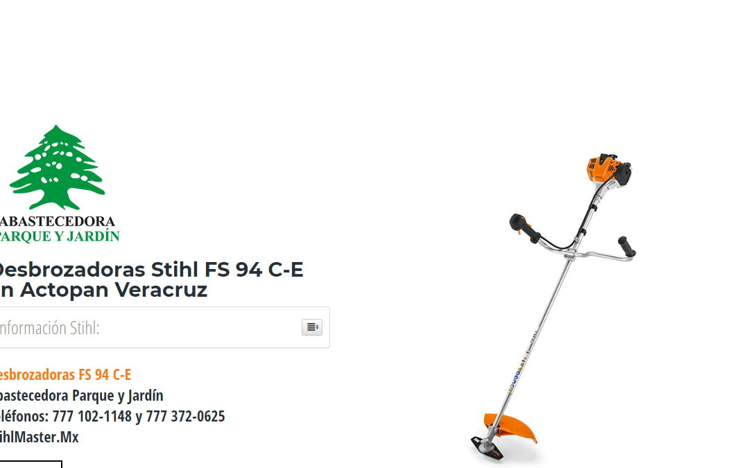 Desbrozadoras Stihl FS 94 C-E en Actopan Veracruz
