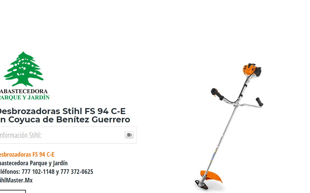 Desbrozadoras Stihl FS 94 C-E en Coyuca de Benítez Guerrero