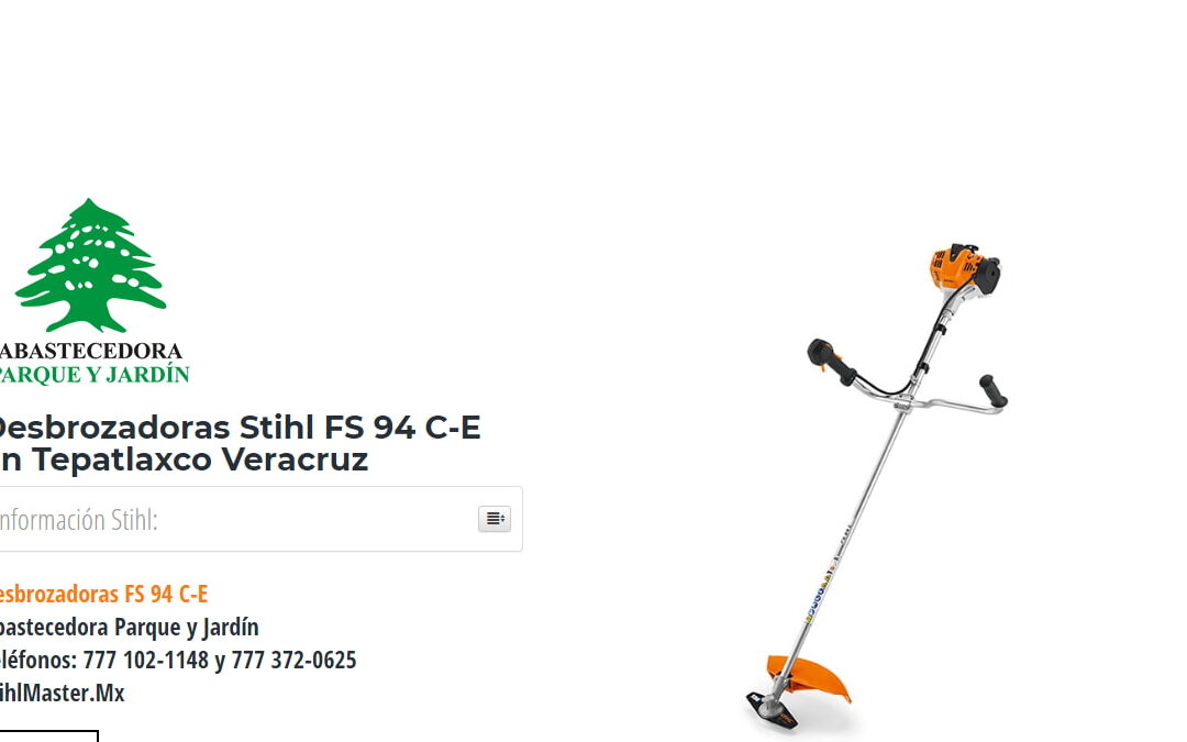 Desbrozadoras Stihl FS 94 C-E en Tepatlaxco Veracruz