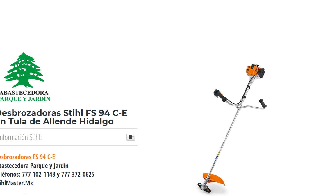 Desbrozadoras Stihl FS 94 C-E en Tula de Allende Hidalgo