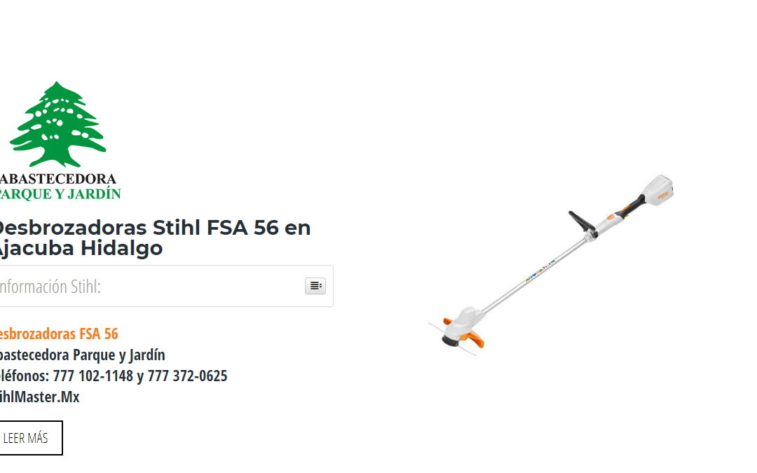 Desbrozadoras Stihl FSA 56 en Ajacuba Hidalgo