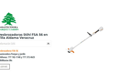 Desbrozadoras Stihl FSA 56 en Villa Aldama Veracruz