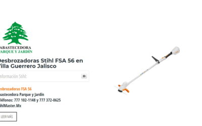 Desbrozadoras Stihl FSA 56 en Villa Guerrero Jalisco