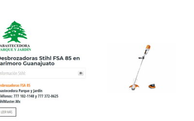 Desbrozadoras Stihl FSA 85 en Tarimoro Guanajuato