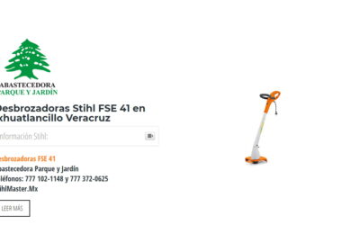 Desbrozadoras Stihl FSE 41 en Ixhuatlancillo Veracruz