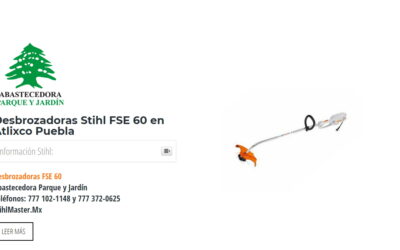 Desbrozadoras Stihl FSE 60 en Atlixco Puebla