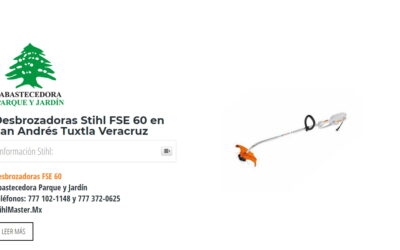 Desbrozadoras Stihl FSE 60 en San Andrés Tuxtla Veracruz