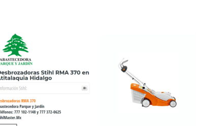 Desbrozadoras Stihl RMA 370 en Atitalaquia Hidalgo