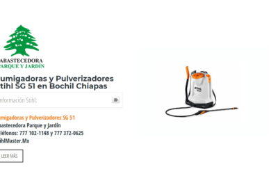 Fumigadoras y Pulverizadores Stihl SG 51 en Bochil Chiapas