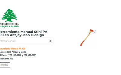Herramienta Manual Stihl PA 100 en Alfajayucan Hidalgo