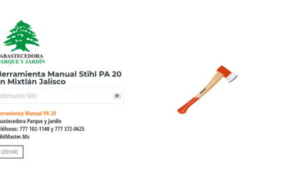 Herramienta Manual Stihl PA 20 en Mixtlán Jalisco