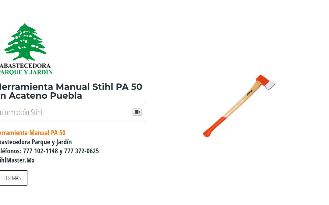 Herramienta Manual Stihl PA 50 en Acateno Puebla