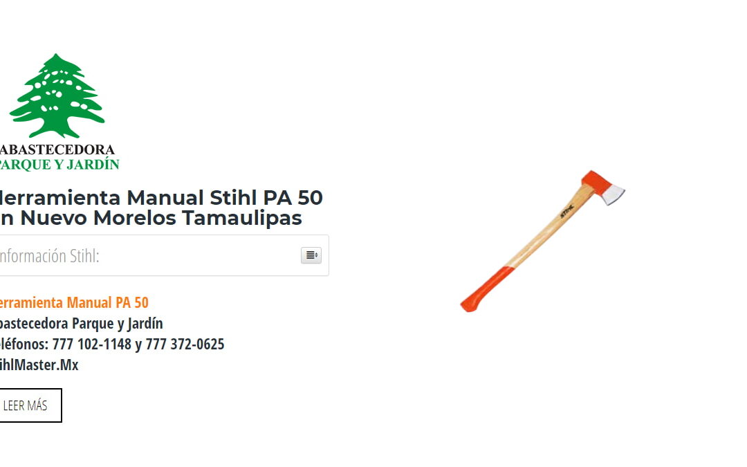 Herramienta Manual Stihl PA 50 en Nuevo Morelos Tamaulipas