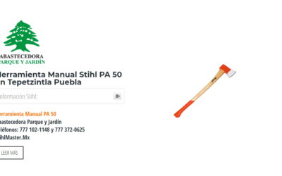 Herramienta Manual Stihl PA 50 en Tepetzintla Puebla