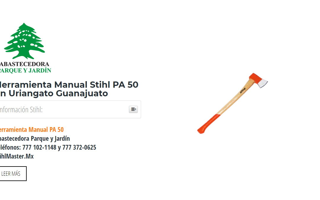 Herramienta Manual Stihl PA 50 en Uriangato Guanajuato