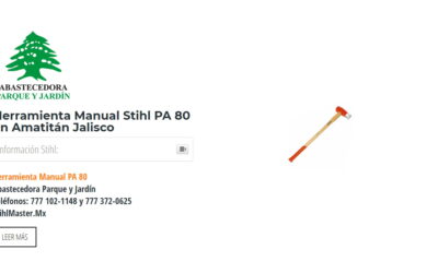 Herramienta Manual Stihl PA 80 en Amatitán Jalisco