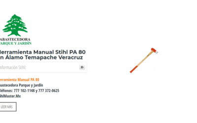 Herramienta Manual Stihl PA 80 en Álamo Temapache Veracruz