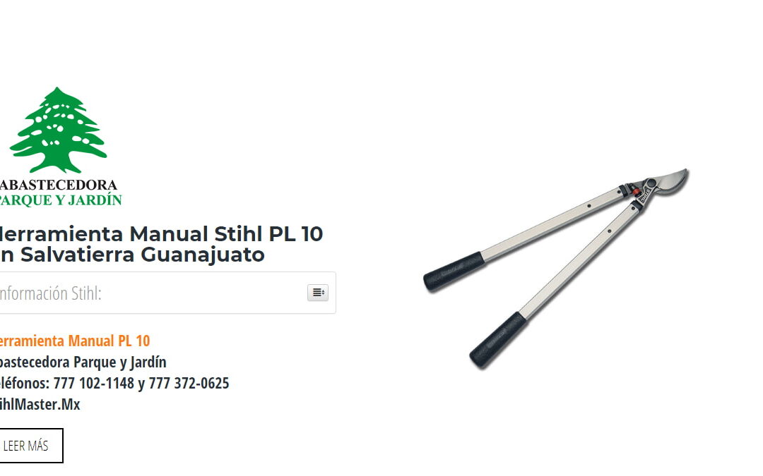 Herramienta Manual Stihl PL 10 en Salvatierra Guanajuato