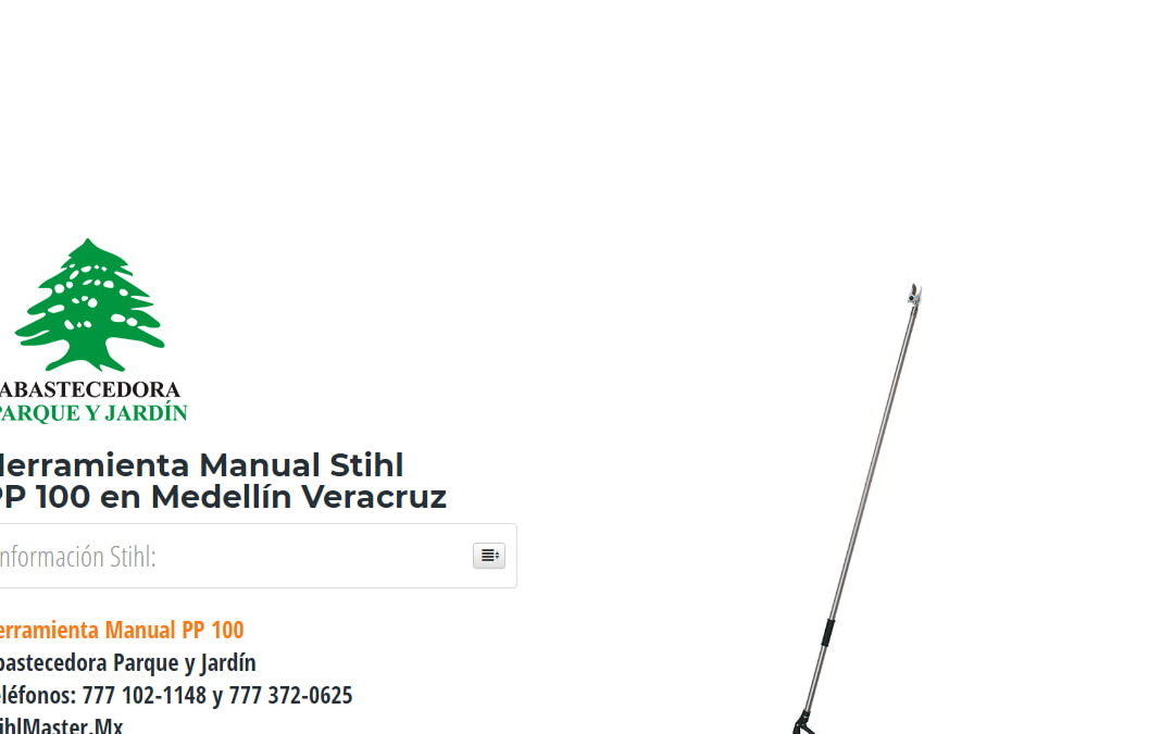 Herramienta Manual Stihl PP 100 en Medellín Veracruz