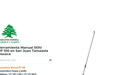 Herramienta Manual Stihl PP 100 en San Juan Tamazola Oaxaca
