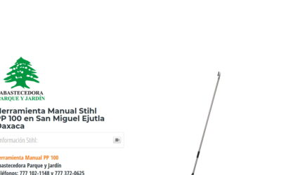 Herramienta Manual Stihl PP 100 en San Miguel Ejutla Oaxaca