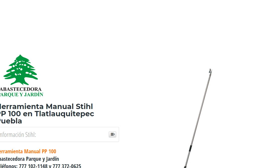 Herramienta Manual Stihl PP 100 en Tlatlauquitepec Puebla