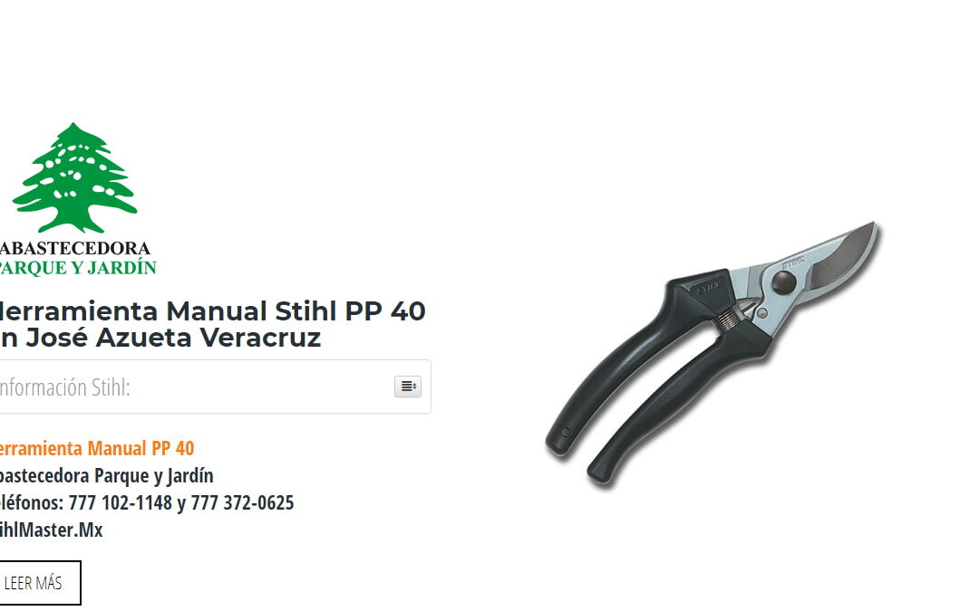 Herramienta Manual Stihl PP 40 en José Azueta Veracruz
