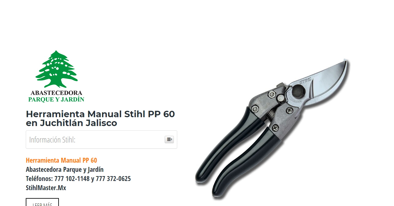 Herramienta Manual Stihl PP 60 en Juchitlán Jalisco en Stihl Master contamos con más de 52 Herramienta Manual listas para distribuirse en Jalisco y todo México.