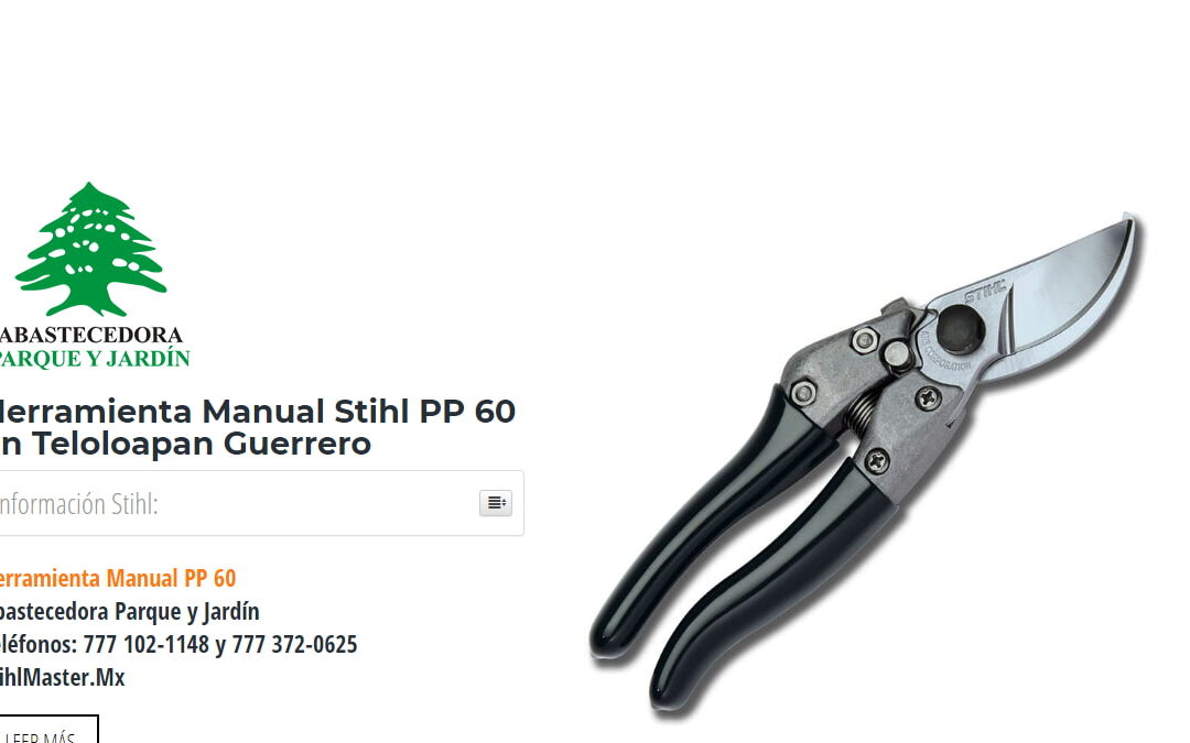 Herramienta Manual Stihl PP 60 en Teloloapan Guerrero