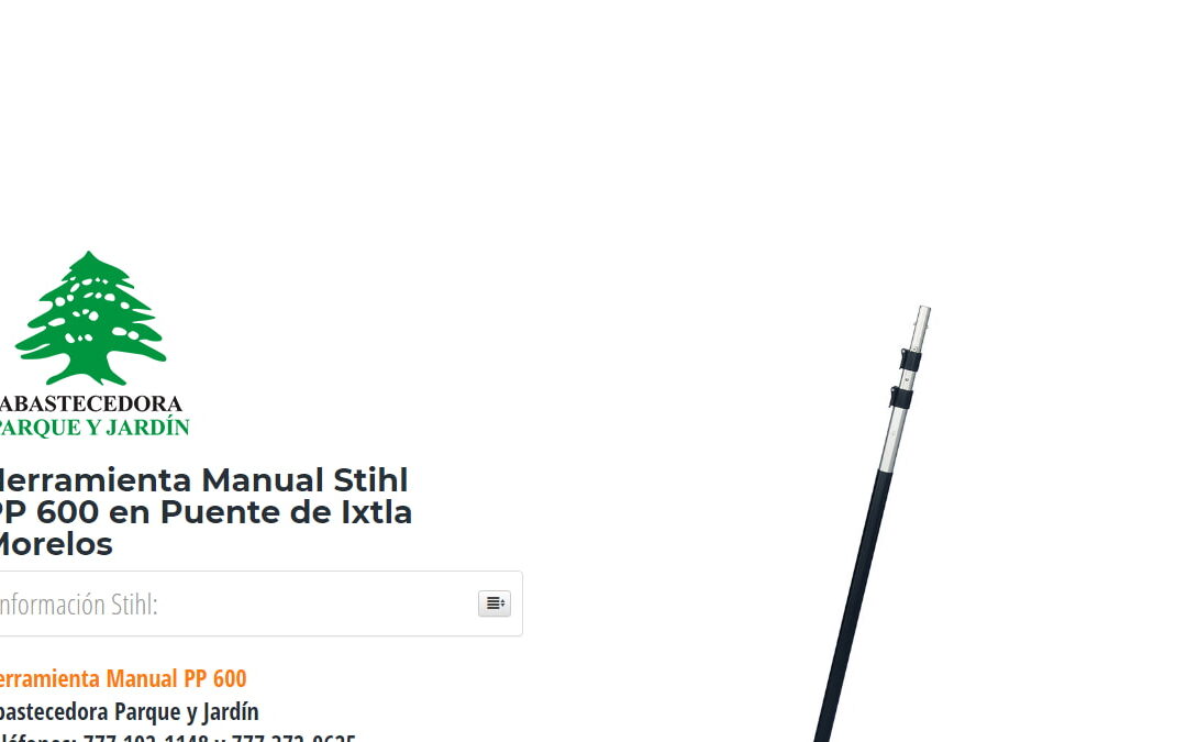 Herramienta Manual Stihl PP 600 en Puente de Ixtla Morelos