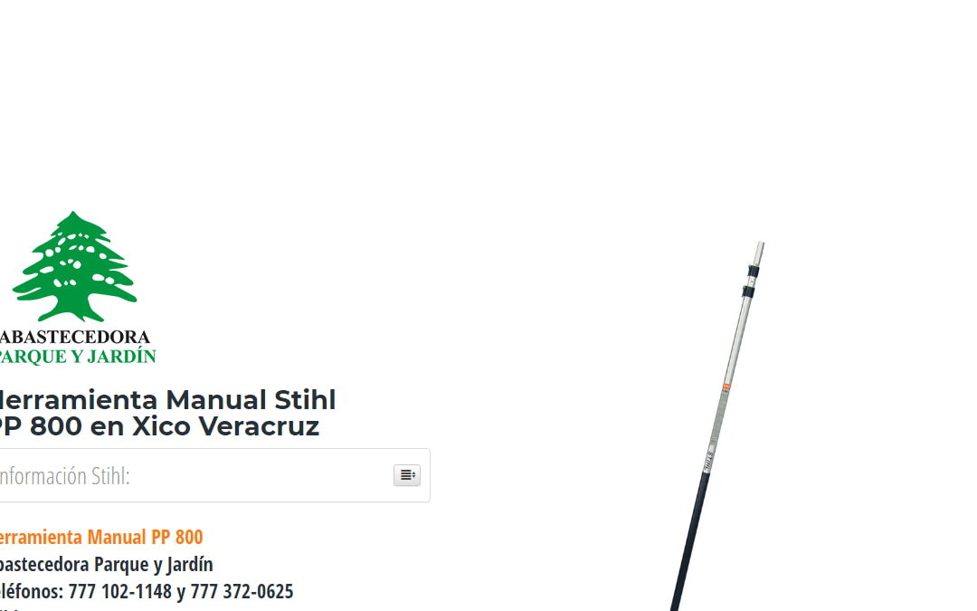 Herramienta Manual Stihl PP 800 en Xico Veracruz
