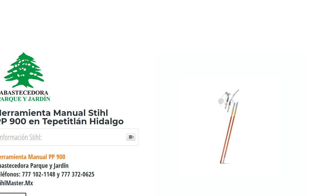 Herramienta Manual Stihl PP 900 en Tepetitlán Hidalgo