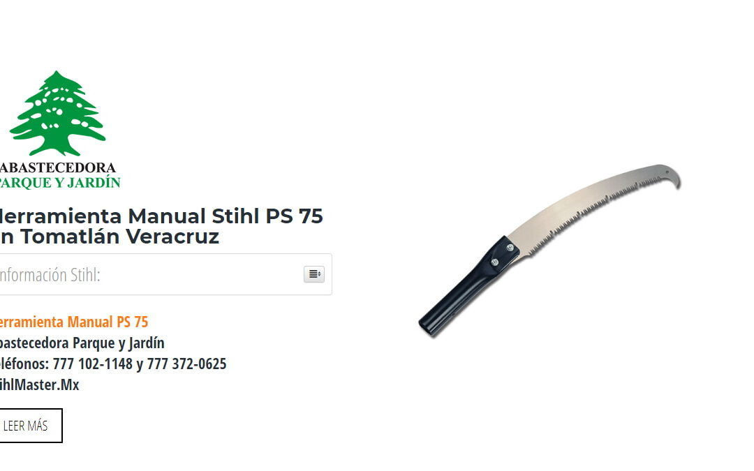 Herramienta Manual Stihl PS 75 en Tomatlán Veracruz