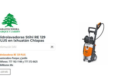 Hidrolavadoras Stihl RE 129 PLUS en Ixhuatán Chiapas