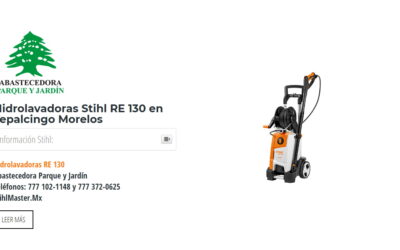 Hidrolavadoras Stihl RE 130 en Tepalcingo Morelos
