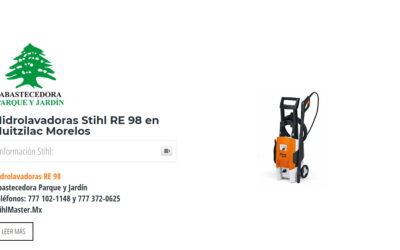 Hidrolavadoras Stihl RE 98 en Huitzilac Morelos