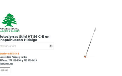 Motosierras Stihl HT 56 C-E en Chapulhuacán Hidalgo